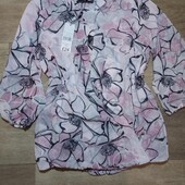 Блуза квіткова,Нова з біркою
