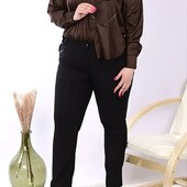 Женскием брюки стрейч коттон на весну р.34/52/54. Последние!