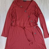 Розпродаж!!! Брендовое новое трикотажное платье-туника р.22-24.
