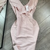 Ніжно рожева сукня валан рюш чит.опис