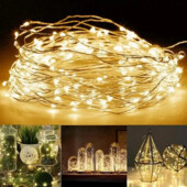 Koopower Basic Набор из 2 гирлянд по 100 led 10 метров, мононить капля росы, 8 режимов+таймер