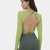 Трендовий реглан з оголеною спинкою, S