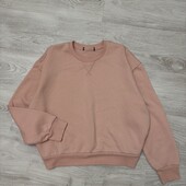Трендовий теплий світшот, оверсайз від Primark, розмір 12/14. 35% бавовна.