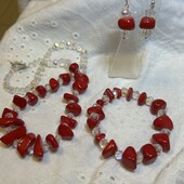 Красивая новинка!Бусы колье,браслет и серьги