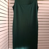 Boohoo uk20 сукня футляр рубчик колір ялинка