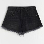 Сірі джинсові шорти, S M