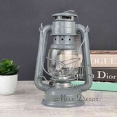 Керосиновая лампа "Летучая мышь" пр-во Польша с стеклянной колбой и фитилем.Хит сезона