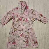 Флісовий мякий халат на дівчинку 3-4 роки, р.104 Primark