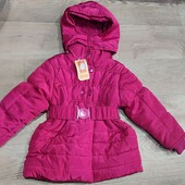 Тепла куртка на хутрі р92(реальний розмір 5-6)