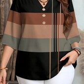 Стильна блуза великого розміру 58