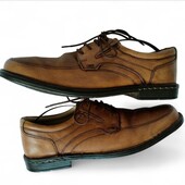 Натуральна шкіра! Чоловічі туфлі 43 р. Італія