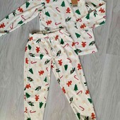 Lupilu брендовая велюровая пижамка  на девочку рост 110/116 см
