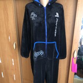 комбинезон, кигуруми, пижама, слип, р. М-L, 175-189 см, Play station. в ідеалі