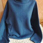 Фірмовий жіночий теплий светр гольф, розмір L/ХL