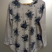 Кофта вязанная со змейкой