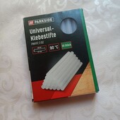 Клей Parkside для клейового пістолета безбарвний та кольорвий 9920