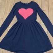 Сукня в'язана з серцем H&M 10-12р