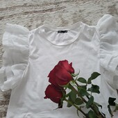 Короткая футболка Zara