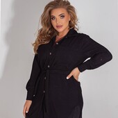 Женская рубашка микровельвет