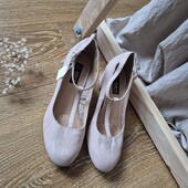 Світлі туфлі ніжність ❤️ 37