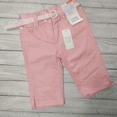 Шикарні рожеві шорти з поясом cherokee 4-5y