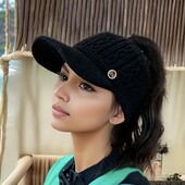 Класна зимова шапка бейсболка,утеплена 3 кольори на вибір