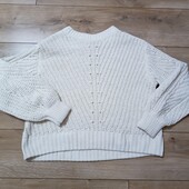 Стильна кофта тепла в крупну вязку