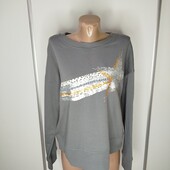 Сірий світшот з паєтками Next ,рM (пог -57)