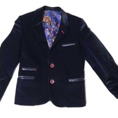 Велюровий піджак, Incossi, 6-7р/122-128см.