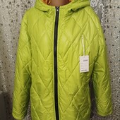 Нова!демісезонна куртка.утеплена .56-58розмір