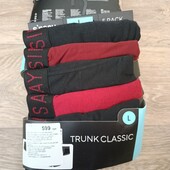 5 пар! Чоловічі боксери відмінної якості труси. Розмір L