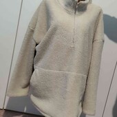 Жіноча дуже тепла кофта со сквозним карманом