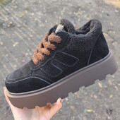 Натуральна замша!❄️Зима!❄️Стильні зручні черевики/кросівки