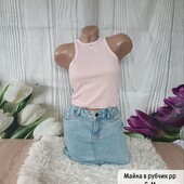 Майка рубчик