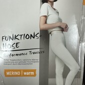 ♕ Функціональні термо-штани з мериносової вовни, розмір наш 44-46(S36/38 євро)