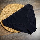 Арт.1174 трусики жіночі чорні сліпи esmara Євро розмір S 36/38.