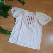 Блуза бавовняна з вишивкою ❤️від 2-х лотів подарунок