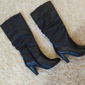 Сапожки жіночі, шкіряні!!!