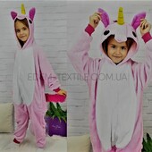 Піжама Кігурумі для дівчинки Рожевий Єдиноріг