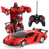 Машинка трансформер Lamborghini радиоуправляемая на аккумуляторе