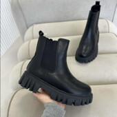 36-23см,38-24см.Натуральна шкіра/натуральна вовна. Класні черевики/челсі❄️Зима!❄️