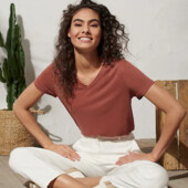 ♕ Стильна, сучасна жіноча футболка від Tchibo, розмір наш 42-44(32/34 євро)