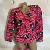 Распродажа! Плюшевая пижамная кофта на 12 лет, состояние хорошее