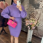 Платье + кофта , комплект, качество шикарное