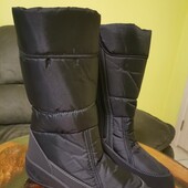 Чоботи жіночі зимові на блискавці р.37,38,39,41