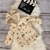 Куртка холодна весна/осінь дівчинка 3-6 місяців (62-68 розмір)