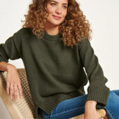 ♕ Жіночий сучасний в'язаний светр від tchibo, розмір наш 48-50(40/42 євро)