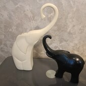 2 шт.Стильні слони.Полімер.