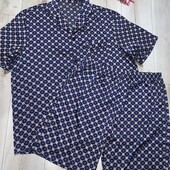 Новий стан.Піжама чоловіча атласна великого розміру.