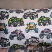 Дитяча наволочка 40х60 см на блискавці. 100% бавовна.